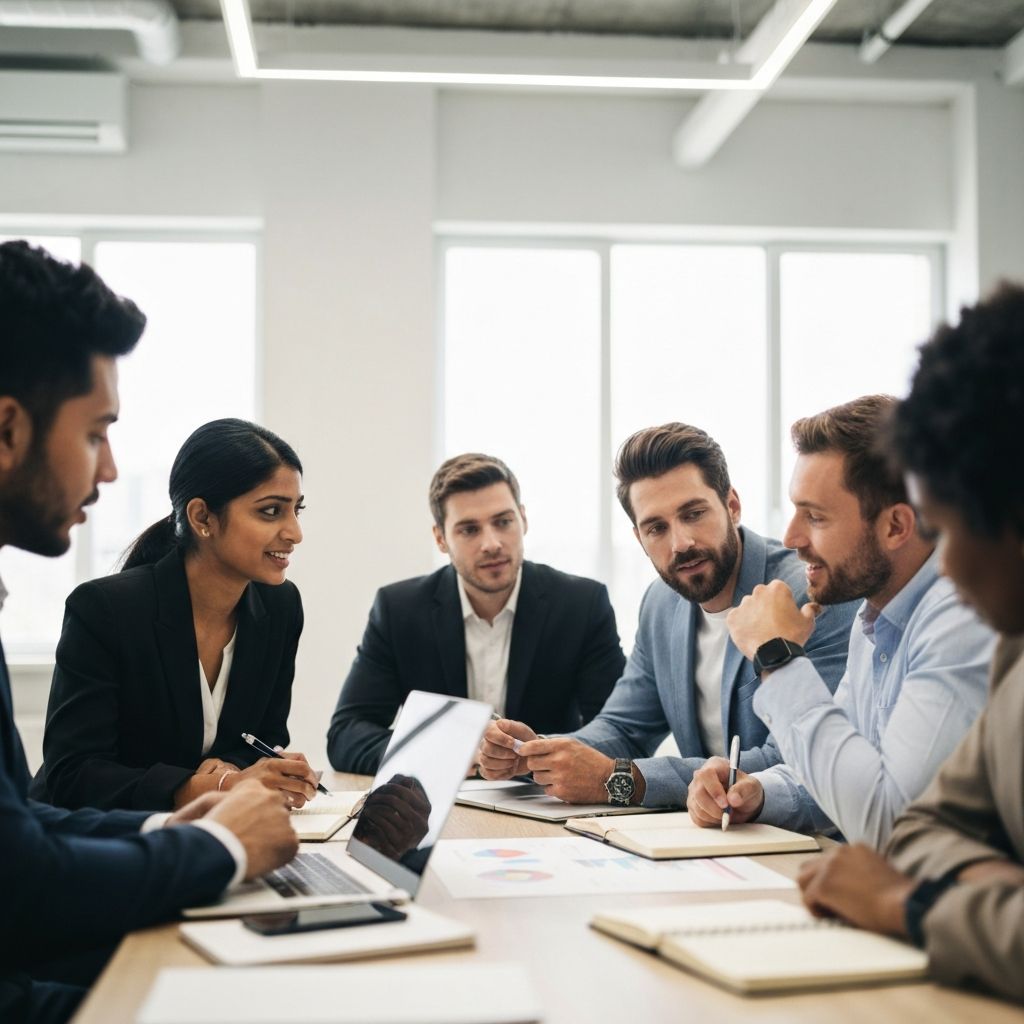 Zespół konsultantów biznesowych Creative Follow